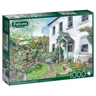 Puzzle - Falcon Puzzle 1000 Dom z ogrodem G3 - miniaturka - grafika 1