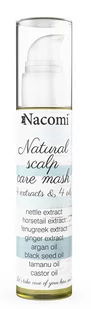 Nacomi naturalna maska do pielęgnacji skóry głowy 4 oleje i 4 ekstrakty 50ml - Maski do włosów - miniaturka - grafika 1