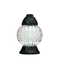 Lampiony i znicze - Znicz kula diament mała 30 cm czarny - miniaturka - grafika 1