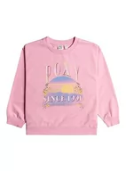 Bluzki damskie - ROXY Bluzka polarowa młodzieżowa, różowa 4 - miniaturka - grafika 1