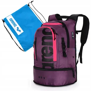 Plecak pływacki arena Fastpack 3.0 40 l plum/neon pink | WYSYŁKA W 24H | 30 DNI NA ZWROT - Plecaki - miniaturka - grafika 5