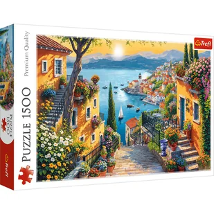 Puzzle, Trefl, Nadmorski widok, 1500 el. - Puzzle - miniaturka - grafika 1