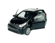 Samochody i pojazdy dla dzieci - Welly Kia New Picanto Czarna 1:34 Samochód Nowy Metalowy Model - miniaturka - grafika 1