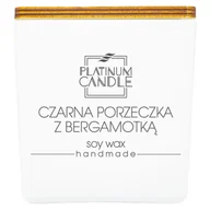 Świece - Świeca sojowa zapachowa CZARNA PORZECZKA Z BERGAMOTKĄ 220g - miniaturka - grafika 1