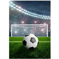 Koce i narzuty dla dzieci - Kocyk dla dziecka KOC polarowy dziecięcy 100x140 Piłka Nożna Football GOOL - miniaturka - grafika 1