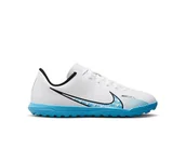 Buty dla chłopców - Nike Jr Vapor 15 Club Tf sneakersy chłopięce, Biały, bałtycki niebieski, różowy, eksplozja, 34 EU - miniaturka - grafika 1