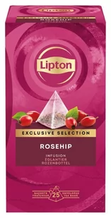 Herbata Lipton Exclusive Selection Rosehip 25x2,5g - Herbata - miniaturka - grafika 1