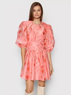 Sukienki - Custommade Sukienka koktajlowa Lulia 999323414 Różowy Regular Fit - grafika 1
