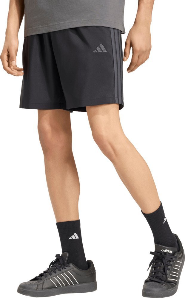 Adidas Spodenki męskie adidas Essentials 3-Stripes Chelsea Lite Woven czarne KY4148 2XL