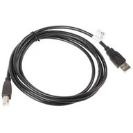 Kable komputerowe i do monitorów - Lanberg Lanberg Kabel Lanberg CA-USBA-10CC-0018-BK (USB 2.0 M - USB 2.0 M; 1,8m; kolor czarny) 2_48945 - miniaturka - grafika 1