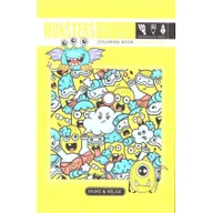 Rozwój osobisty - Kolorowanka antystresowa Monsters - miniaturka - grafika 1