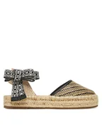 Espadryle damskie - Coccinelle Espadryle E4 SRK 22 02 01 Beżowy - miniaturka - grafika 1