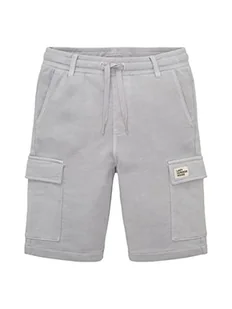 TOM TAILOR Chłopięce dziecięce szorty cargo bermudy, 17590 – Smoky Grey, 128 - Spodenki damskie - miniaturka - grafika 1