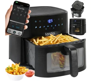Lovio Home LVAF002BK - Frytkownice - miniaturka - grafika 1