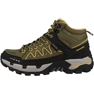 Dockers by Gerli Damskie buty trekkingowe 49LC201, khaki/Multi, 40 EU - Buty trekkingowe damskie - miniaturka - grafika 1
