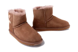 EMU AUSTRALIA W13141 Piction camel, botki damskie - Emu Australia - Botki damskie - miniaturka - grafika 1