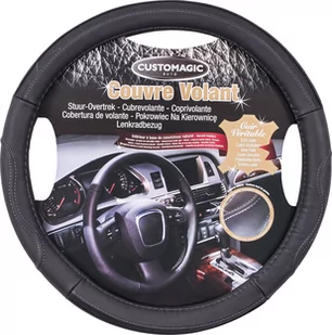 Pokrowiec Na Kierownicę Premium Gris 36,5-38Ø Custopol Custo-187140 - Akcesoria motoryzacyjne - miniaturka - grafika 1