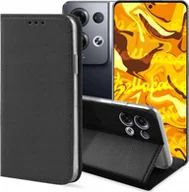 Etui i futerały do telefonów - Hello Case ETUI Z KLAPKĄ DO OPPO RENO8 PRO 5G CZARNE ZAMYKANE MAGNETYCZNE KABURA FLIP - miniaturka - grafika 1