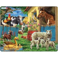 Puzzle - Larsen Puzzles Puzzles Farm Animals LA-FH23 - miniaturka - grafika 1