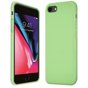 Etui Apple iPhone 7 / 8 / SE 2Osłona ochronna na telefon komórkowy silikonowo-żelowe etui na telefon komórkowy, zielone - Etui i futerały do telefonów - miniaturka - grafika 1