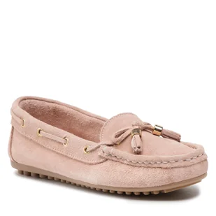 Mokasyny Filipe 9809 Różowy - Mokasyny damskie - miniaturka - grafika 1