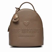 Plecaki - Plecak LOVE MOSCHINO JC4116PP1LL1020A Brązowy - miniaturka - grafika 1
