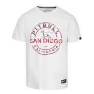 Odzież taktyczna i umundurowanie - PITBULL KOSZULKA Light Weight 170 Basic San Diego Ins. '25 - Biała - miniaturka - grafika 1