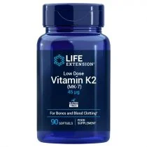 Life Extension Low-Dose Vitamin K2 MK7 Suplement diety 90 kaps. - Witaminy i minerały - miniaturka - grafika 1