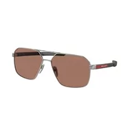 Okulary przeciwsłoneczne - Prada 0PS 55WS 60 5AV50A Okulary przeciwsłoneczne, Unisex-Adult, Wielobarwny (Wielobarwny), Jeden rozmiar - miniaturka - grafika 1