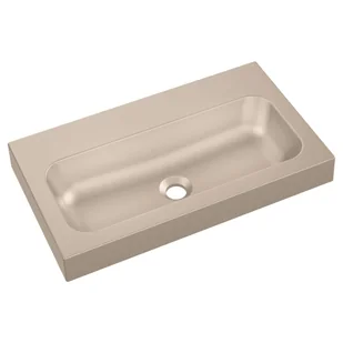 Umywalka konglomeratowa Modo Remix S Beż 61 x 35 Axis - Umywalki - miniaturka - grafika 1