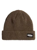 Czapki damskie - Quiksilver Czapka Tofino Beanie Męska Brązowa Jeden Rozmiar - miniaturka - grafika 1