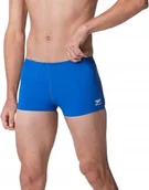 Kąpielówki męskie - SPEEDO KĄPIELOWE BOKSERKI NIEBIESKIE GŁADKIE SZYBKOSCHNĄCE S J5A - miniaturka - grafika 1