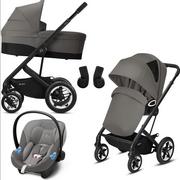 Wózki dziecięce - Cybex TALOS S LUX 3w1 Soho Grey - miniaturka - grafika 1