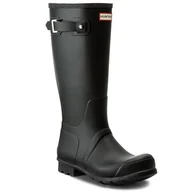 Kalosze damskie - Kalosze Hunter Oryginal Tall MFT9000RMA Czarny - miniaturka - grafika 1