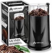 Młynki do kawy - Młynek do kawy Abrams MŁYNEK DO MIELENIA KAWY ORZECHÓW PRZYPRAW MŁYNEK ELEKTRYCZNY WYDAJNY MOCNY - miniaturka - grafika 1