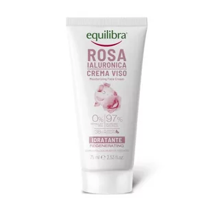 Equilibra Rosa różany krem do rąk z kwasem hialuronowym 75ml - Kremy i maski do rąk - miniaturka - grafika 1