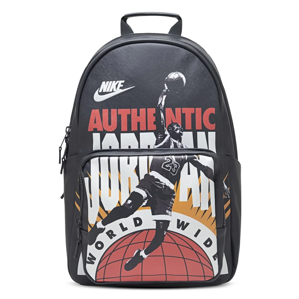 Plecak szkolny sportowy Air Jordan Borough Authentic Backpack Off Noir - MA9217-G0T