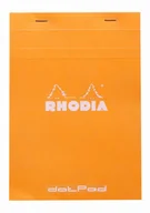 Notesy i bloczki - Blok Rhodia N°16 A5 14,8x21 cm, kropki, pomarańczowy - miniaturka - grafika 1