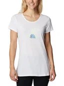 Koszulki i topy damskie - Columbia Koszulka "Daisy Days" w kolorze białym - miniaturka - grafika 1