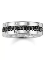 Sygnety - Thomas Sabo Srebrny pierścionek z cyrkoniami - miniaturka - grafika 1