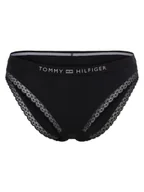 Majtki damskie - Tommy Hilfiger Figi Kobiety Sztuczne włókno niebieski jednolity, S/M - miniaturka - grafika 1
