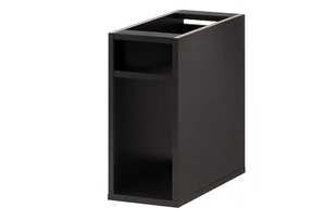 Szafka łazienkowa pod blat Szynaka Meble Mossa 20 cm czarny WG-100-1835 - Szafki łazienkowe - miniaturka - grafika 1