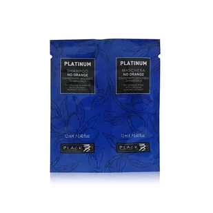 Black, Platinum No Orange, Szampon i maska, 2 x 12 ml - Maski do włosów - miniaturka - grafika 1