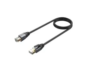 Kable komputerowe i do monitorów - Unitek C18149AGY03-20M RJ-45 LAN Patchcord cat.8 S/FTP 20m Czarny - miniaturka - grafika 1