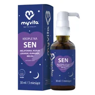 Suplementy diety - MyVita Krople na Sen 30ml - miniaturka - grafika 1