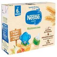Kaszki dla dzieci - Nestlé Kaszka wieloowocowa po 6 miesiącu 2 x 200 ml - miniaturka - grafika 1