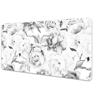 Duża podkładka na biurko dla dzieci Piwonie 120x60 cm - Podkładki na biurko - miniaturka - grafika 1