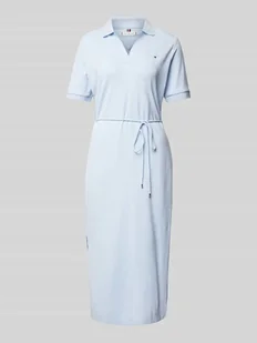 Sukienka polo z wiązanym paskiem model ‘LYLL POLO’ - Sukienki - miniaturka - grafika 1