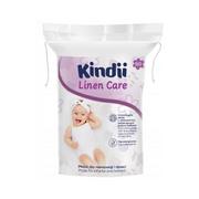 Waciki, płatki i patyczki kosmetyczne - KINDII Linen care Płatki kosmetyczne, 50szt. - miniaturka - grafika 1