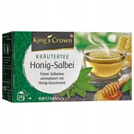 Herbata - Herbata ziołowa Kings Crown Miód Szałwia z Niemiec - miniaturka - grafika 1